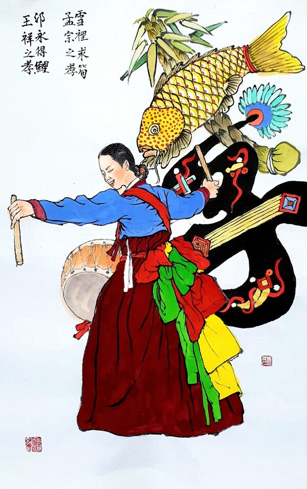 ‘우리의 삶을 그린’ 조희성 한국풍속화 개인展